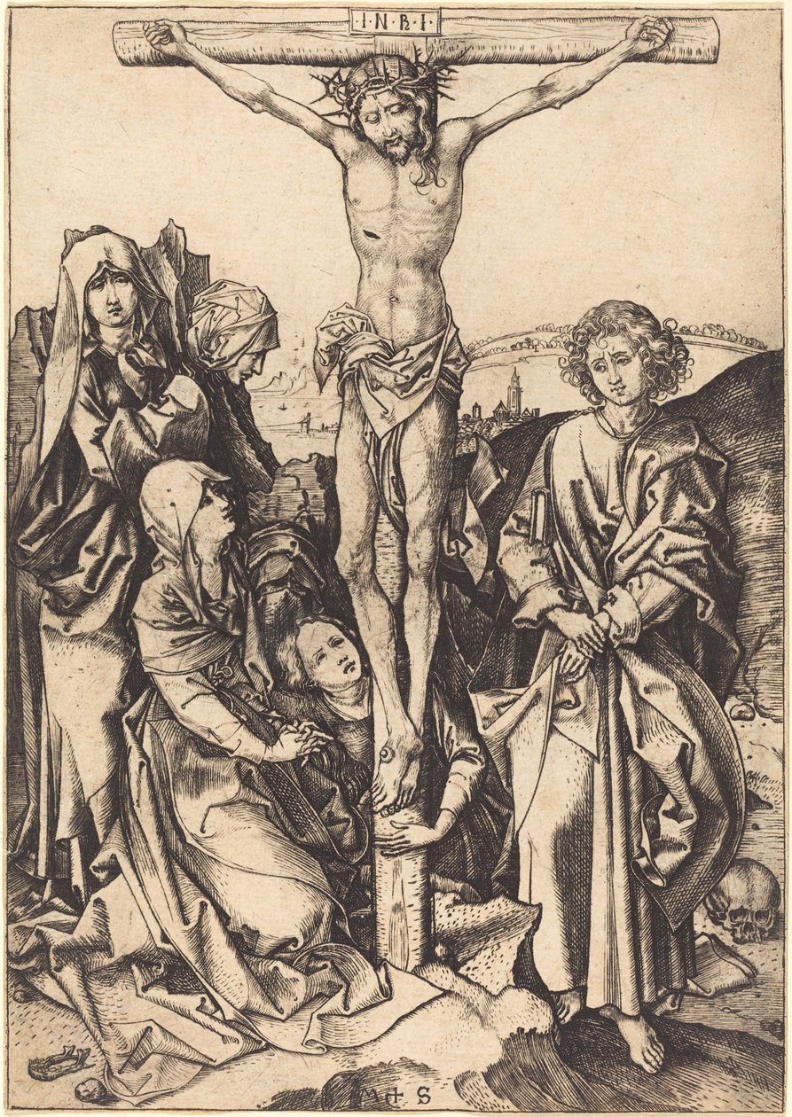 A Crucificação de Martin Schongauer