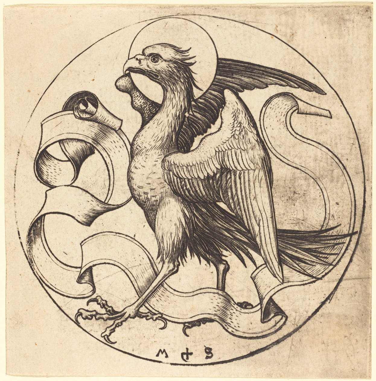 A Águia de São João de Martin Schongauer