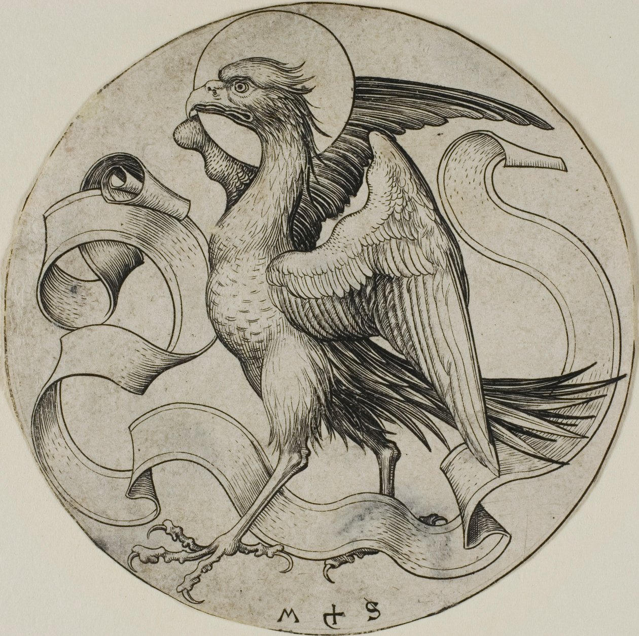 A Águia de São João de Martin Schongauer