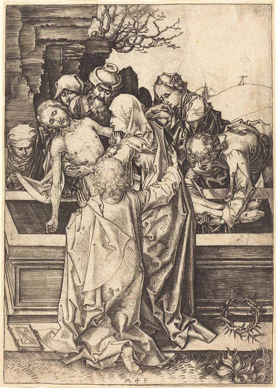 O sepultamento de Martin Schongauer