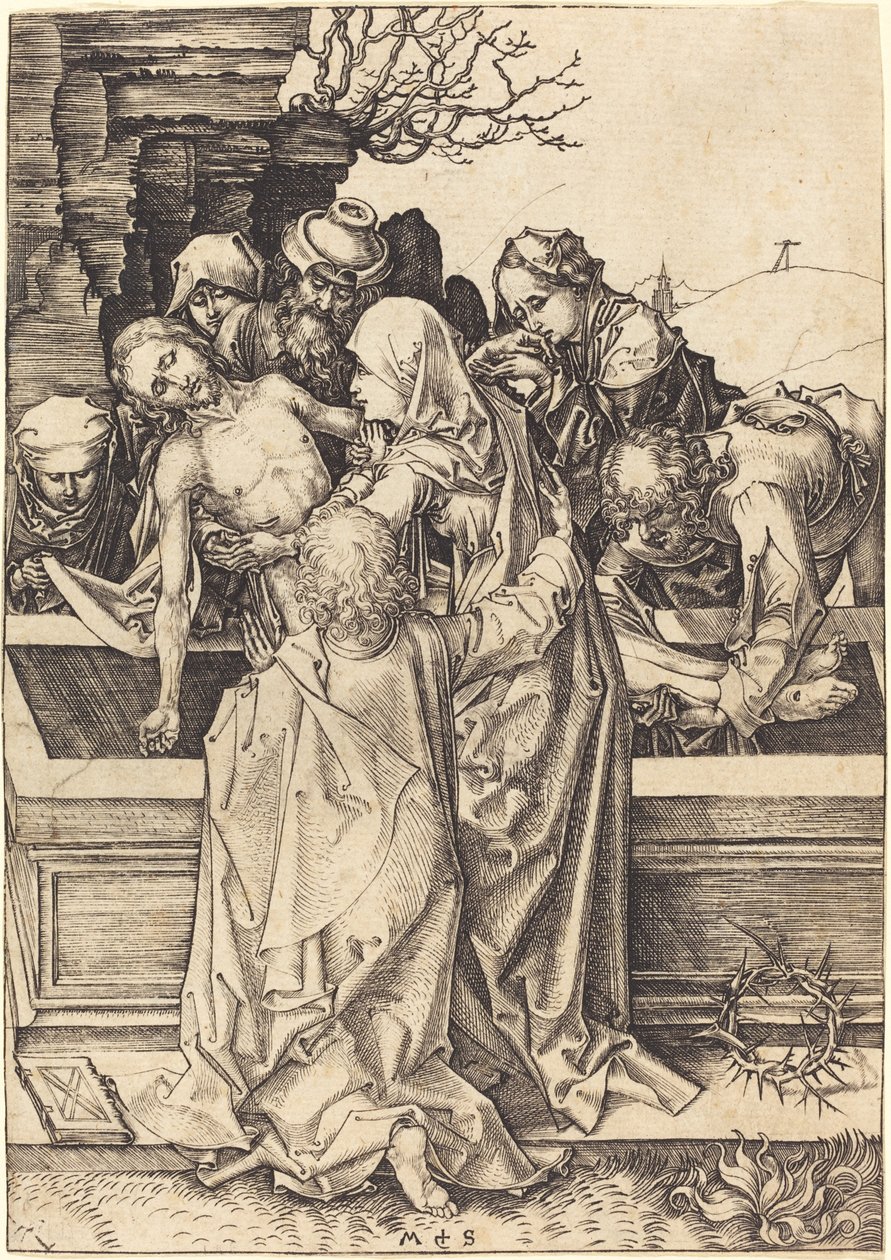 O sepultamento de Martin Schongauer