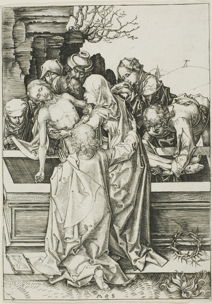 O sepultamento de Martin Schongauer