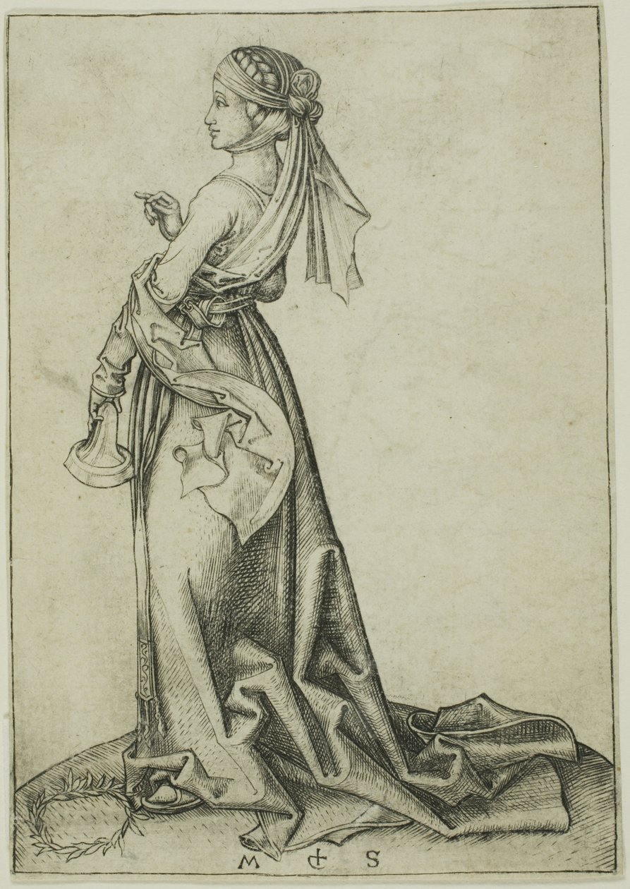 A Primeira Virgem Louca de Martin Schongauer