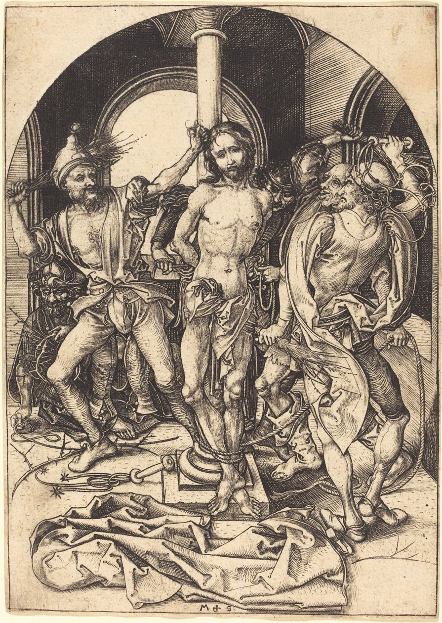 A Flagelação de Martin Schongauer