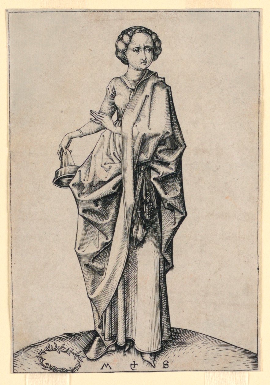 A Quarta Virgem Tola de Martin Schongauer
