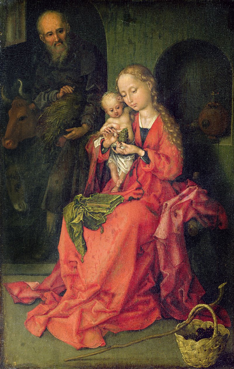 A Sagrada Família, c.1480-90 de Martin Schongauer