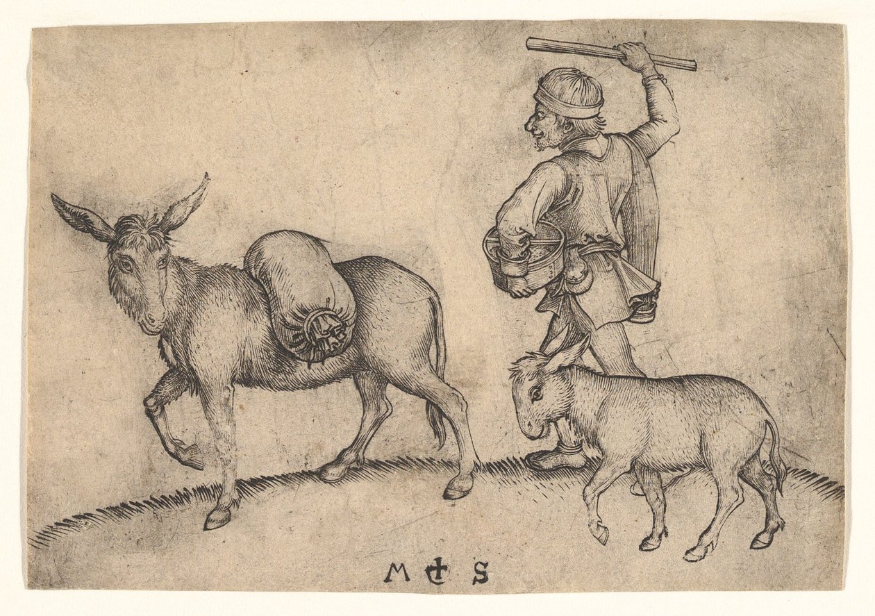 The Miller, ca. 1435-1491. de Martin Schongauer