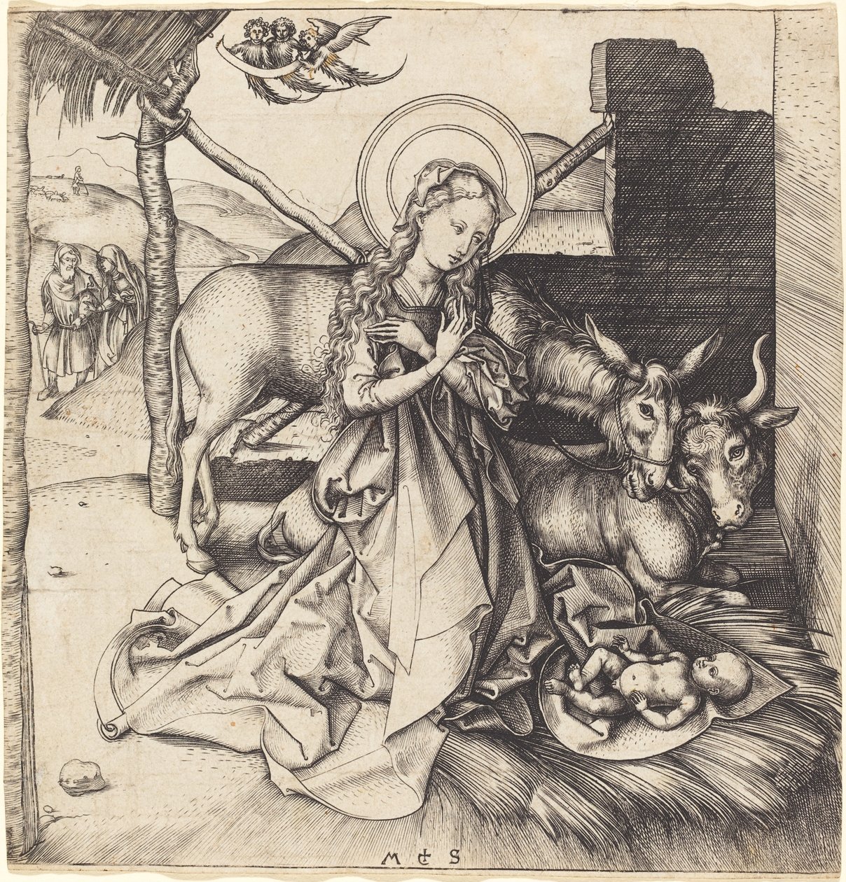 A Natividade de Martin Schongauer