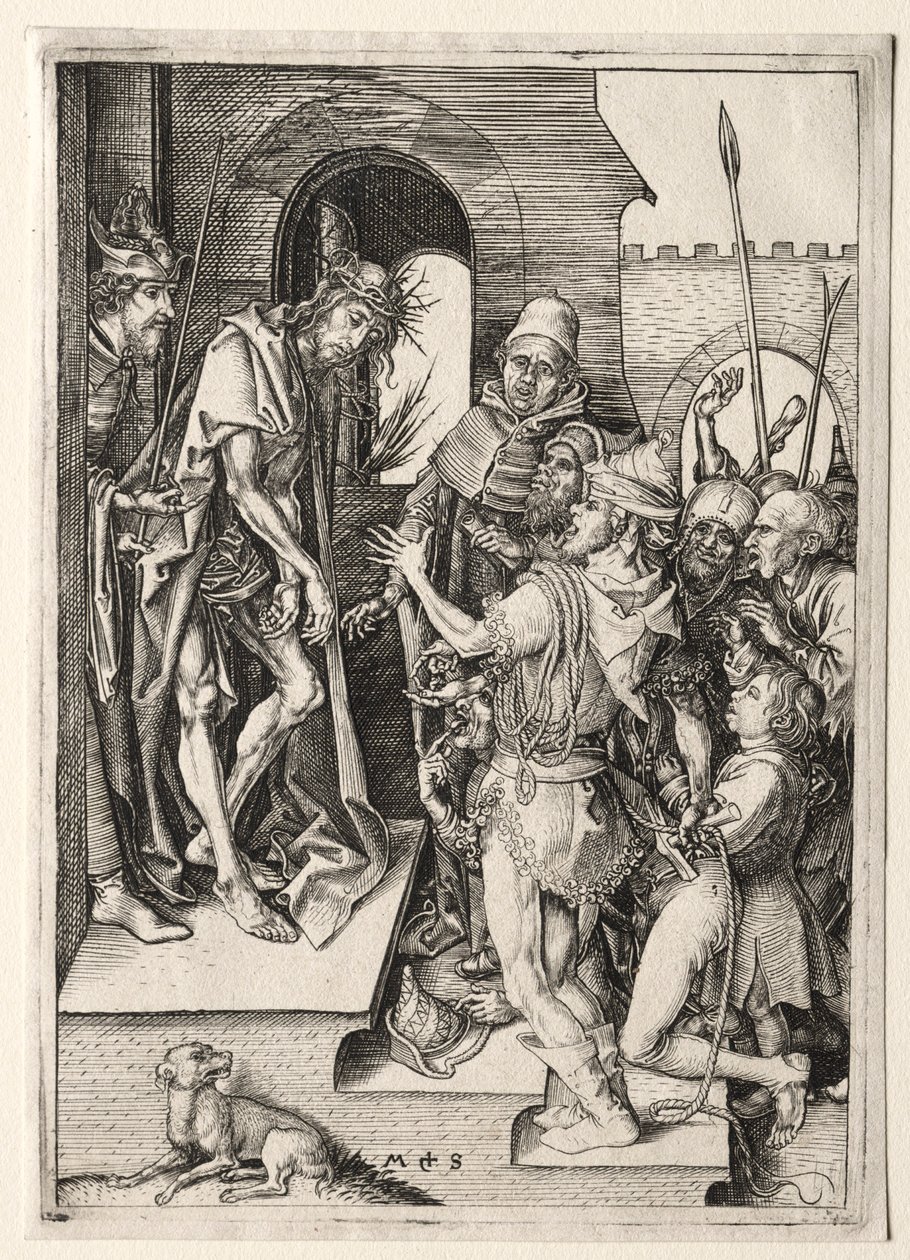 A Paixão: Ecce Homo de Martin Schongauer