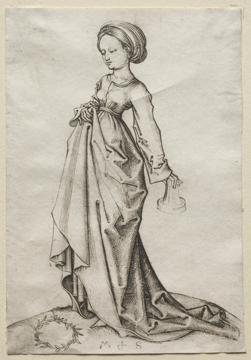 A Segunda das Virgens Loucas de Martin Schongauer