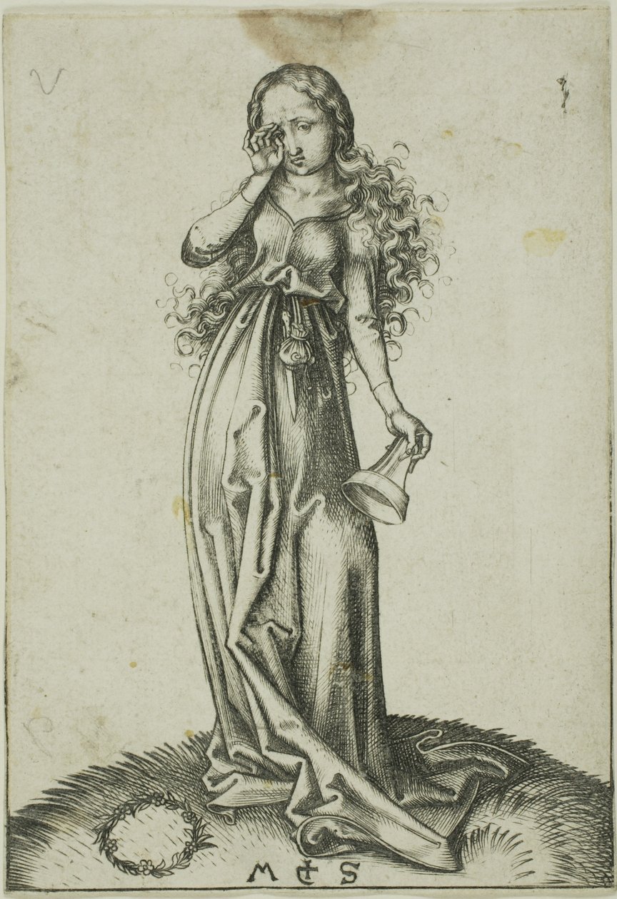 A Terceira Virgem Louca de Martin Schongauer