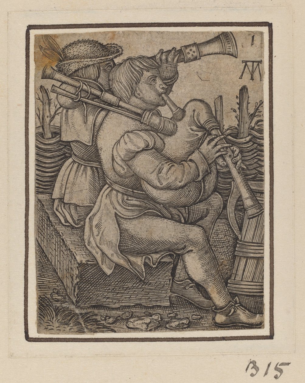 Tocadores de gaita de foles de Martin Treu