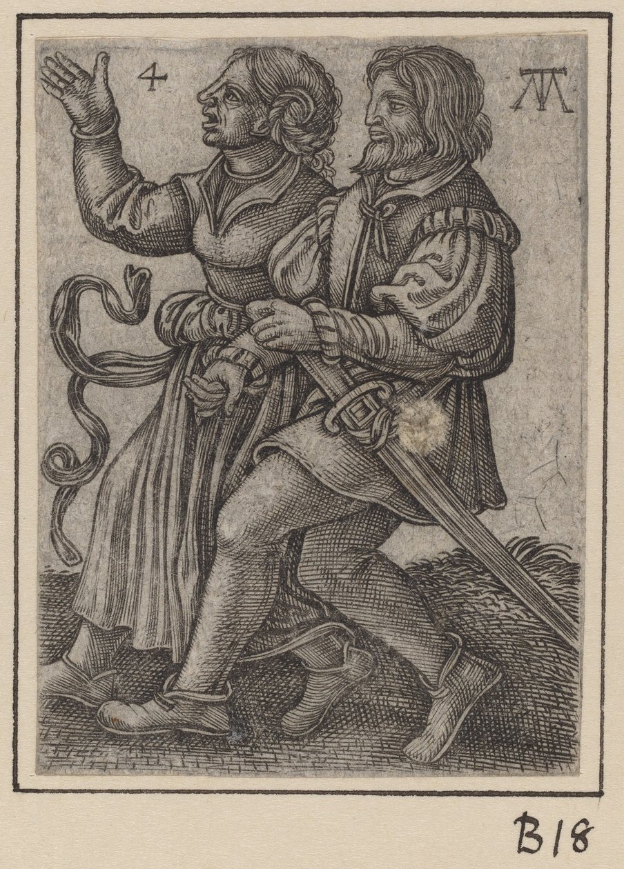 Casal Dançarino, Virado à Esquerda de Martin Treu