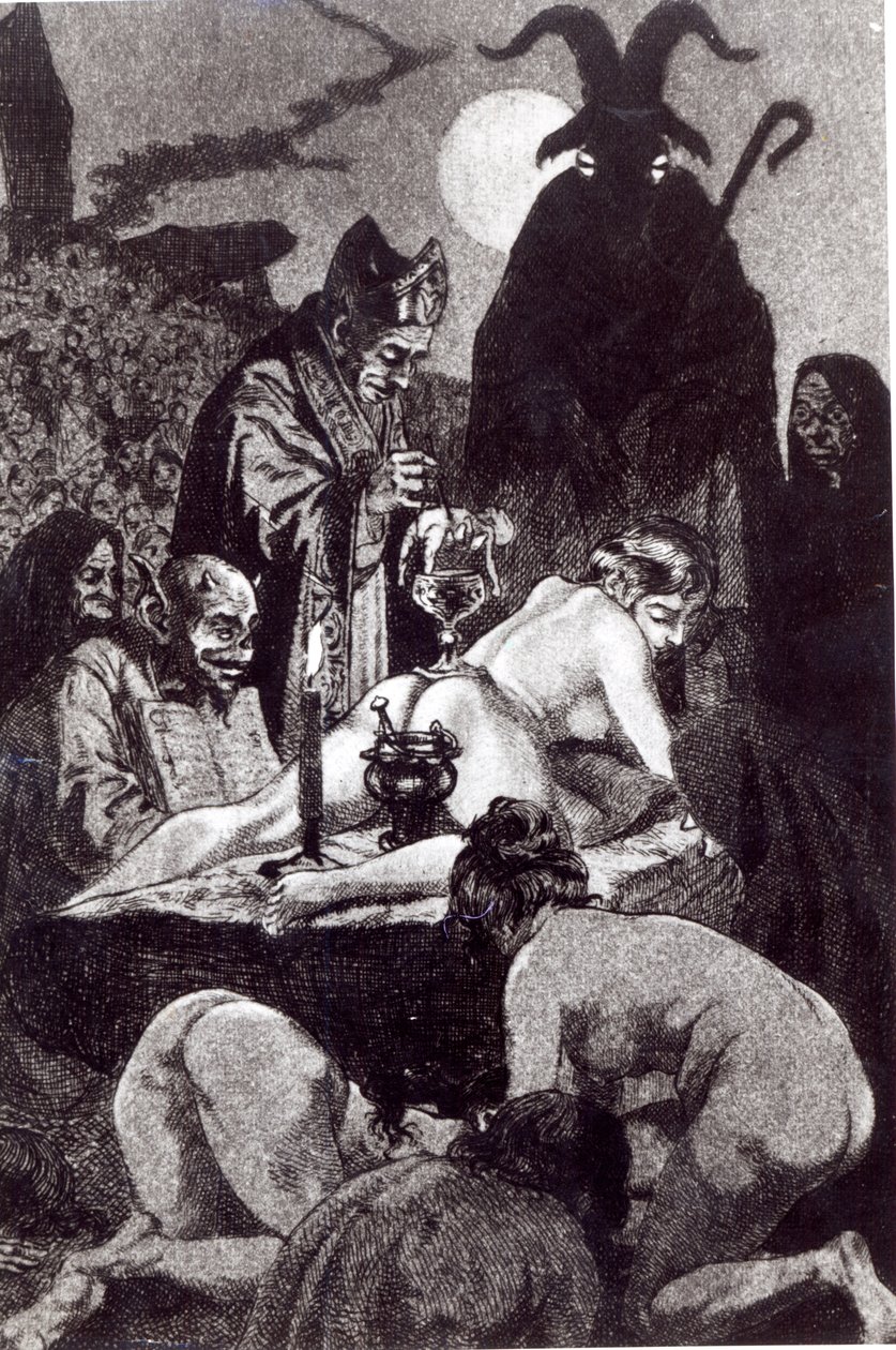 Uma missa negra, 1911 de Martin van Maele
