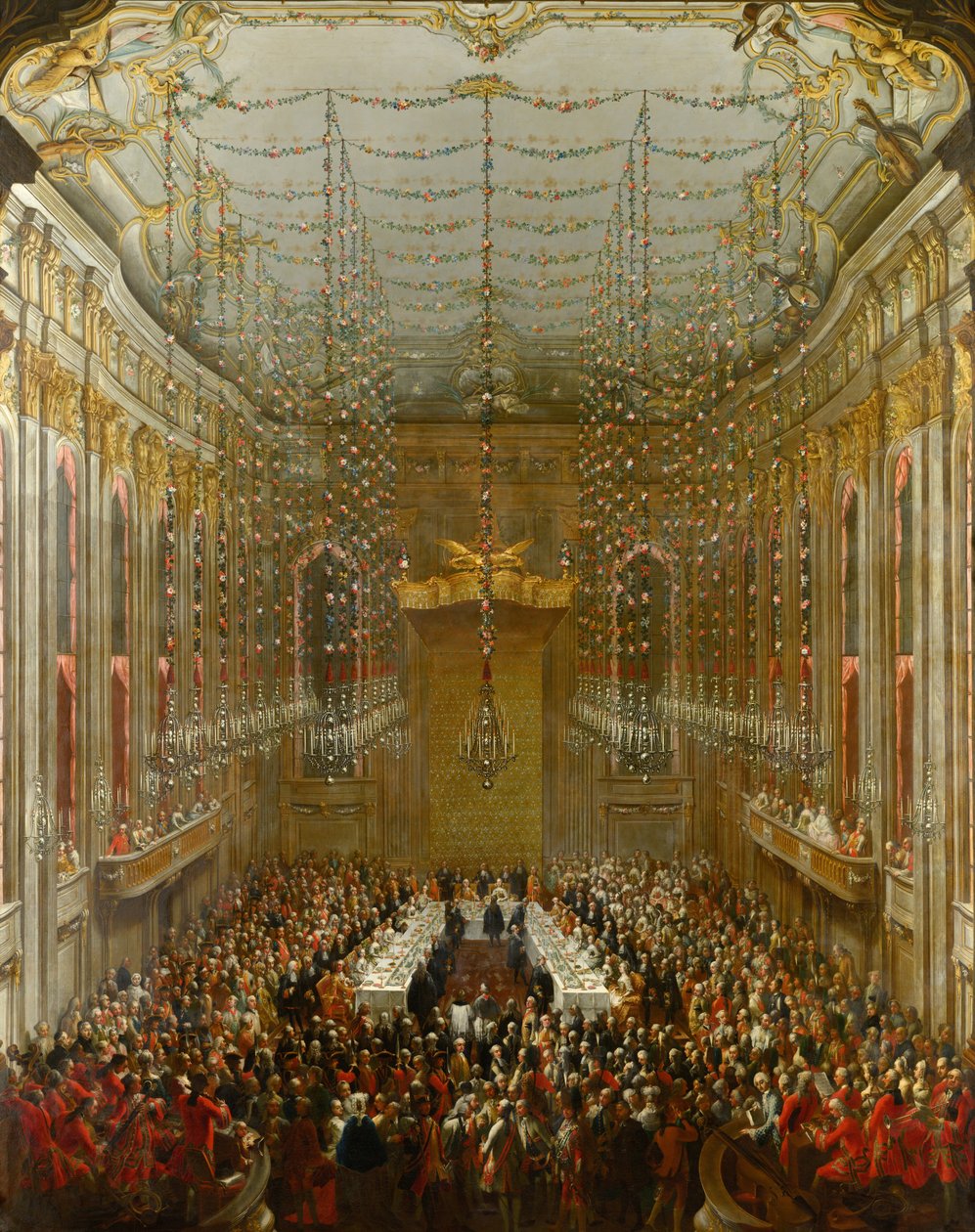 Ceia de casamento de Martin van Meytens
