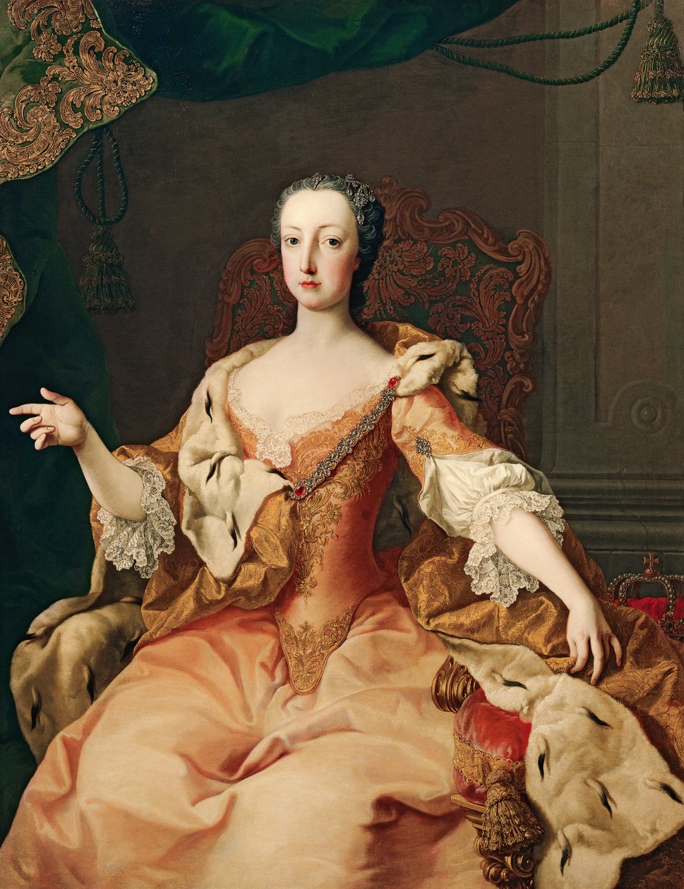 Arquiduquesa Maria Cristina de Martin van Meytens d. J.