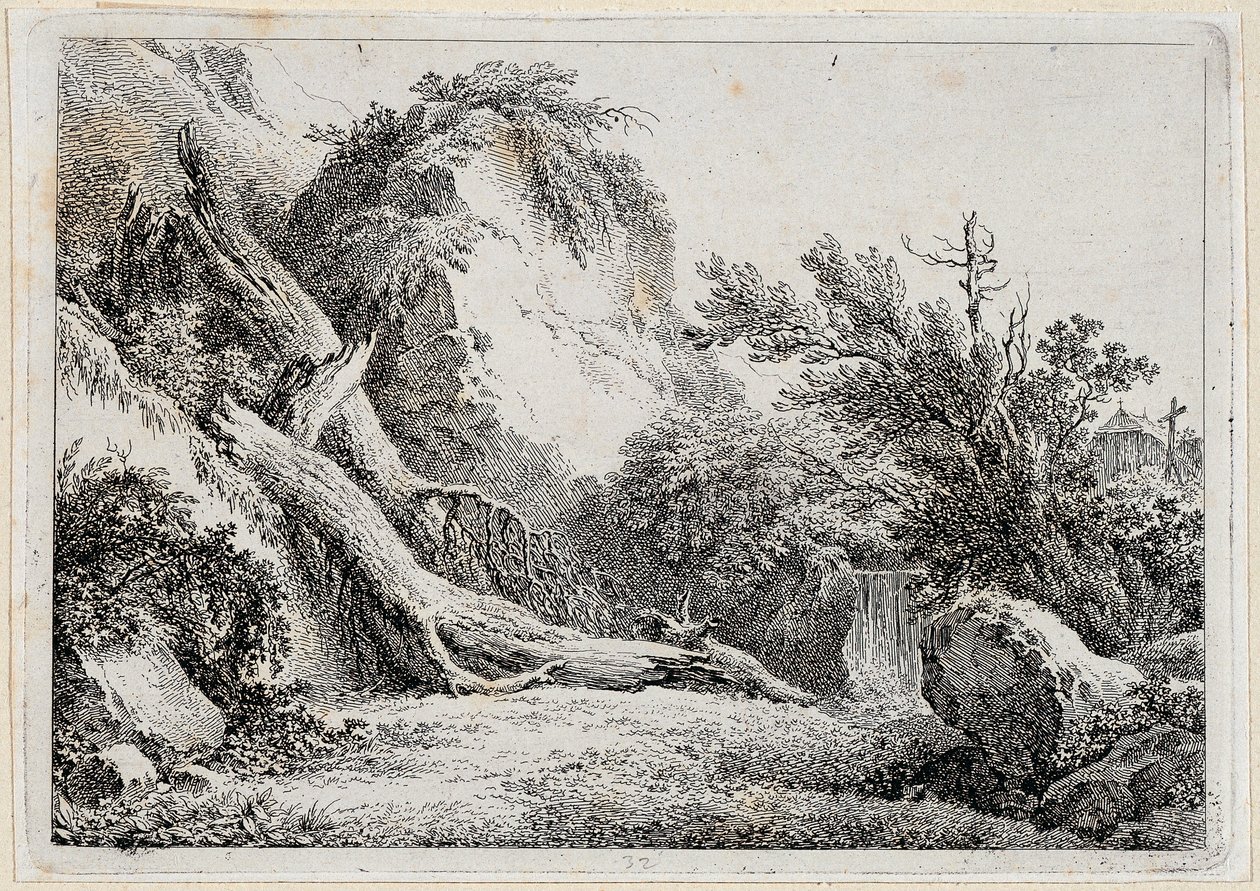 paisagem de Martin von Molitor
