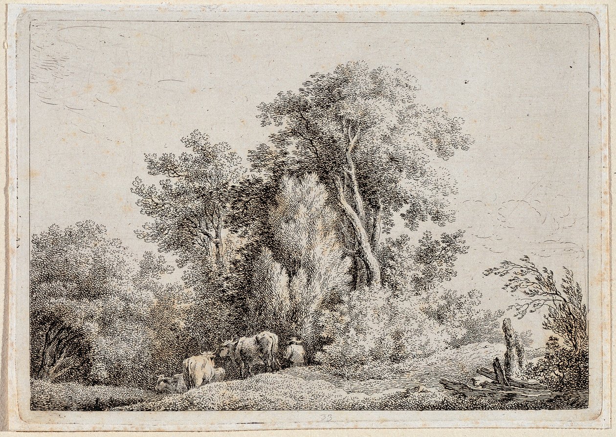paisagem de Martin von Molitor