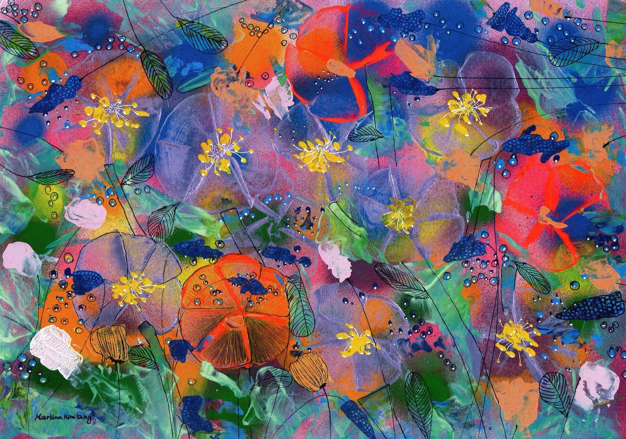 Prado de flores de Martina Konitzky