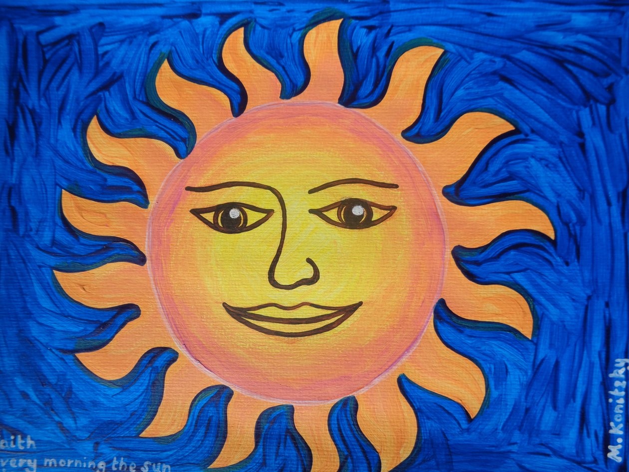 Fé - Todos os dias o sol nasce de Martina Konitzky