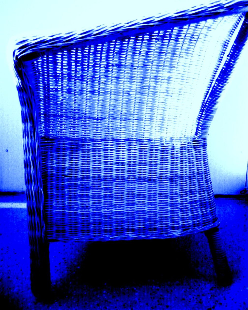 Azul feito à mão de Martina Konitzky