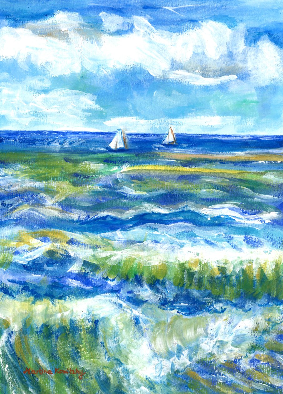 Saintes-Maries-de-la-Mer (Homenagem a Vincent van Gogh) de Martina Konitzky