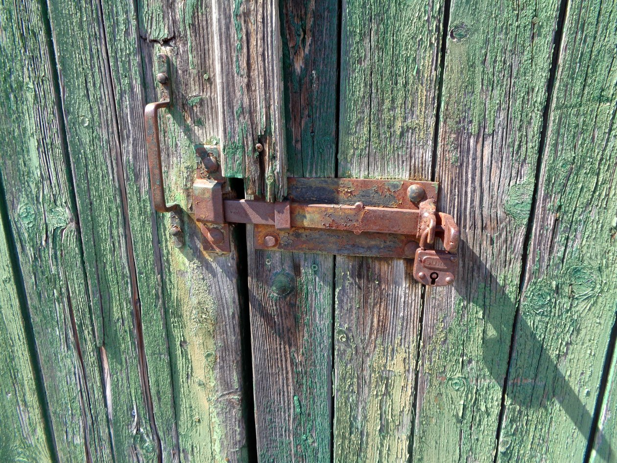Porta do celeiro de Martina Konitzky
