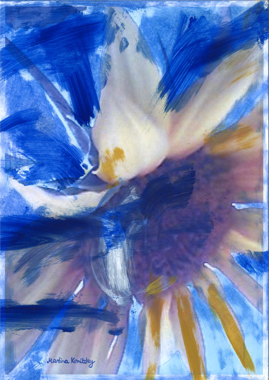 Azul Girassol de Martina Konitzky
