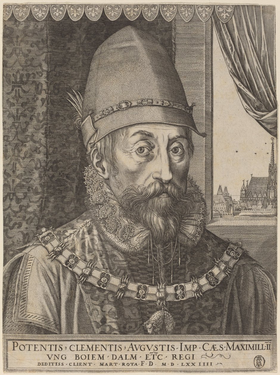 Imperador Maximiliano II de Martino Rota