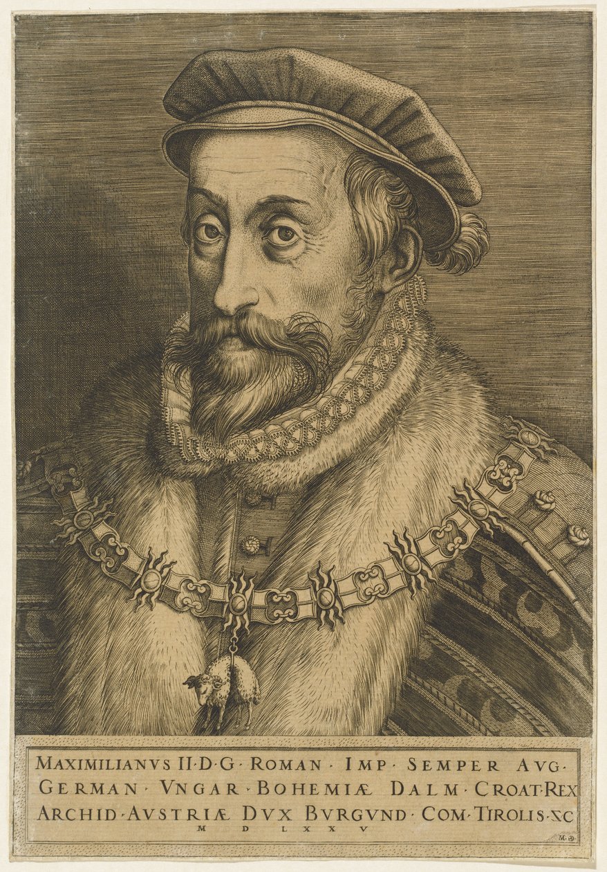 Maximiliano II, imperador romano de Martino Rota