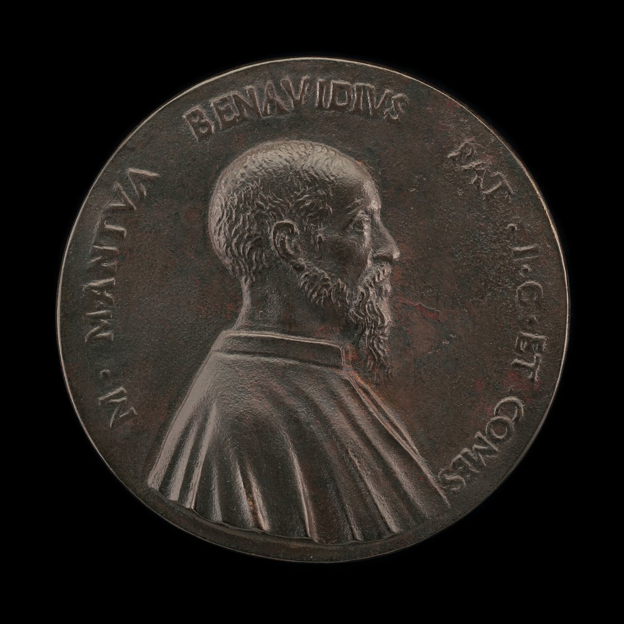 Marco Mantova Benavides, 1489-1582, Advogado e Colecionador [anverso]. de Martino da Bergamo