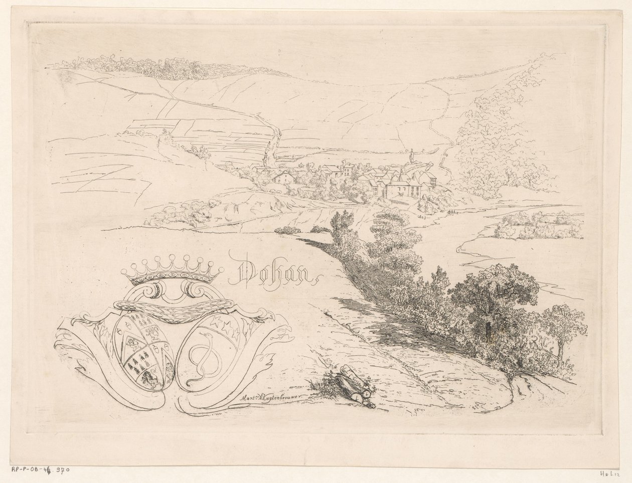 Vista de Dohan
Dohan (título sobre o objecto) de Martinus Antonius Kuytenbrouwer jr.