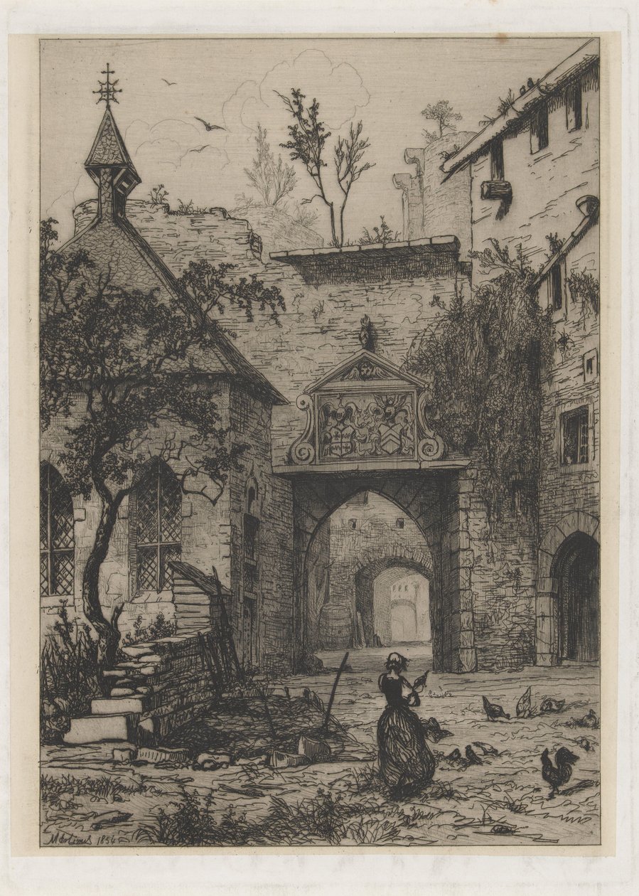 Entrada para Hollenfeltz. Castelo de Martinus Antonius Kuytenbrouwer jr.