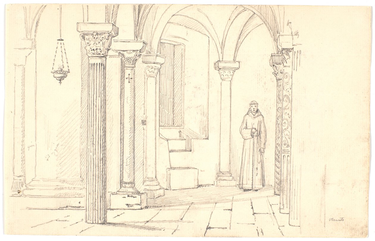 Cripta da Catedral, Otranto de Martinus Rørbye