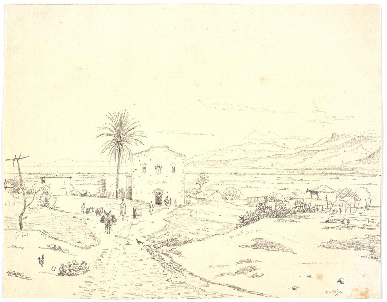 Paisagem grega, Vostiza de Martinus Rørbye