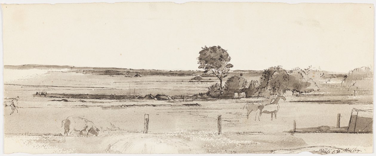 Paisagem de Melby de Martinus Rørbye