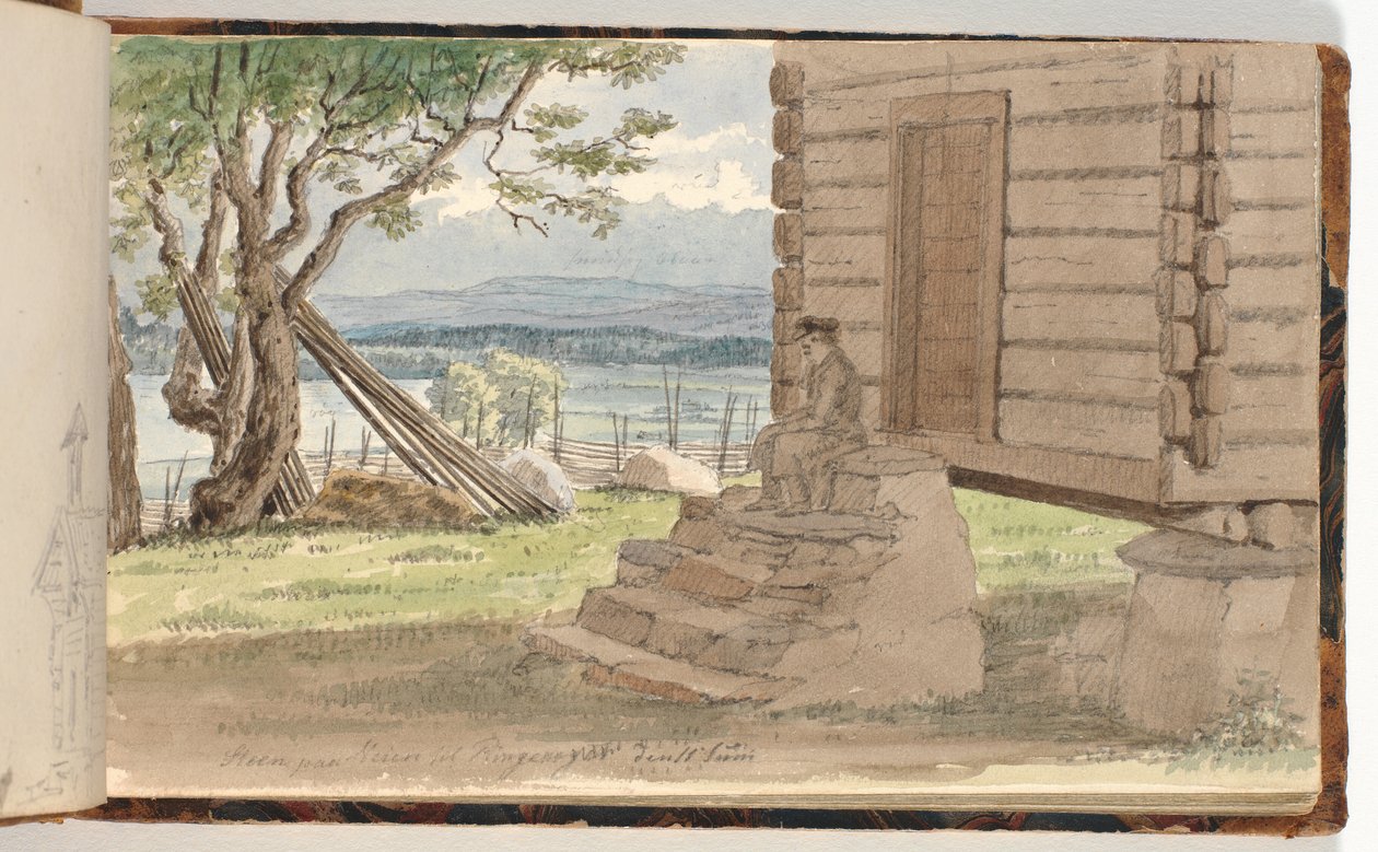 Lote com cabine de Martinus Rørbye