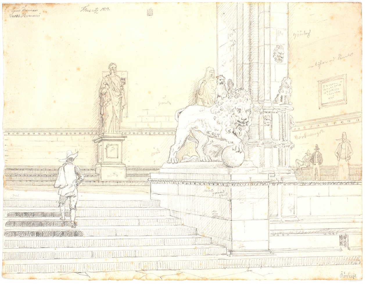 Trappen até Loggia de 