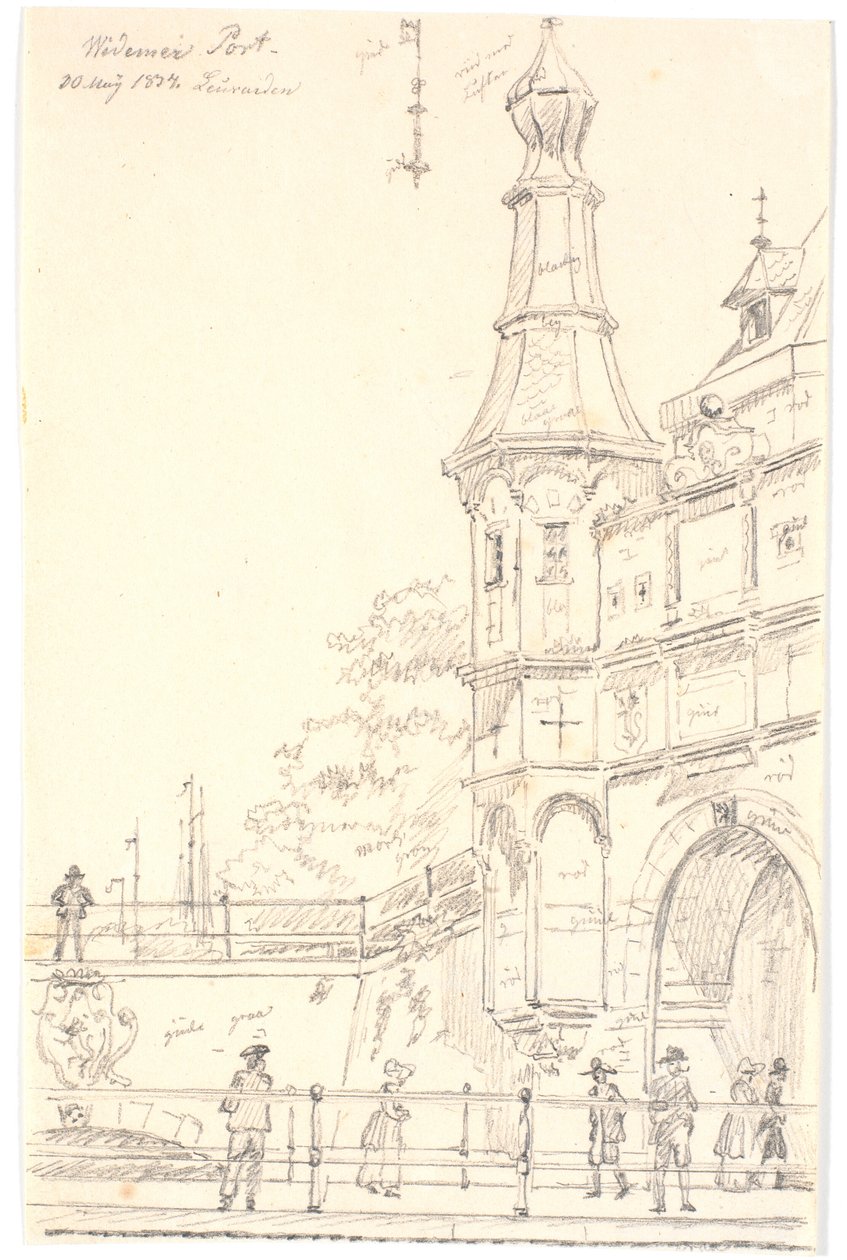 Porto de Widemer de Martinus Rørbye