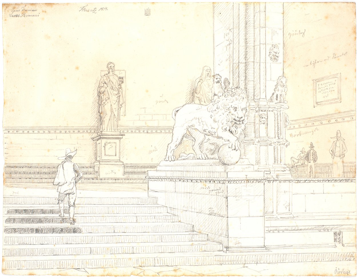 Trappen até Loggia de 