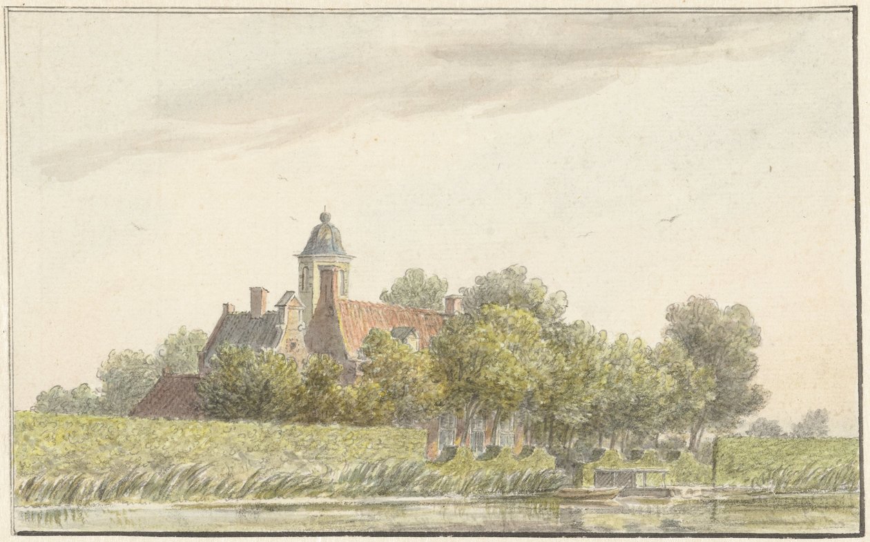 Jardim do pavão no Amstel de Martinus van der Jagt