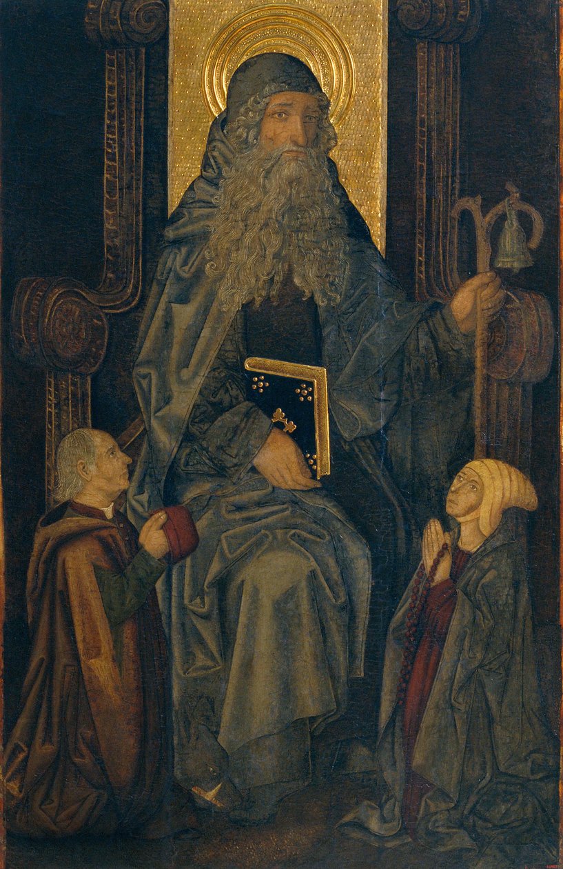 Santo António Abade e Doadores de Martín Bernat