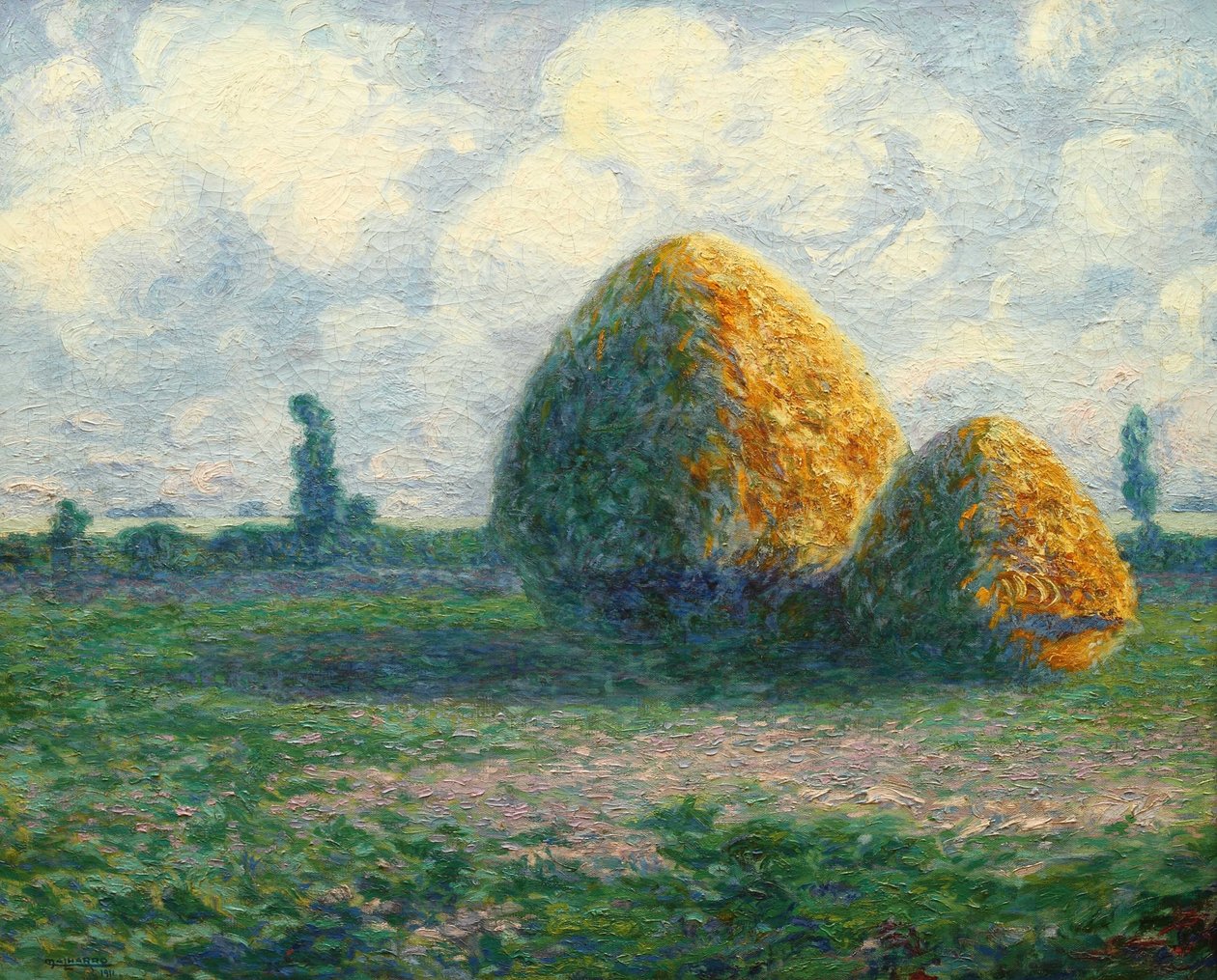 Las parvas (a pampa de hoje) de Martín Malharro