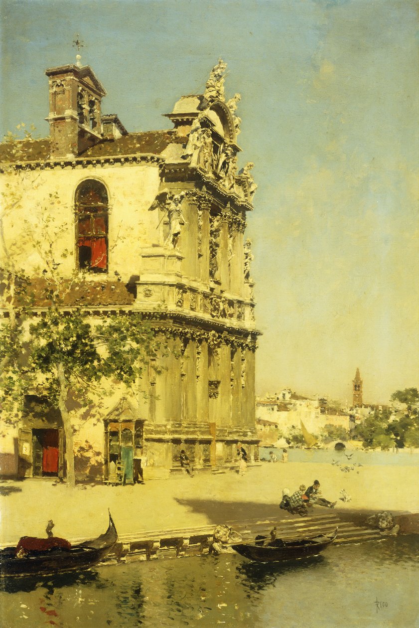Uma vista de Veneza, de Martín Rico y Ortega