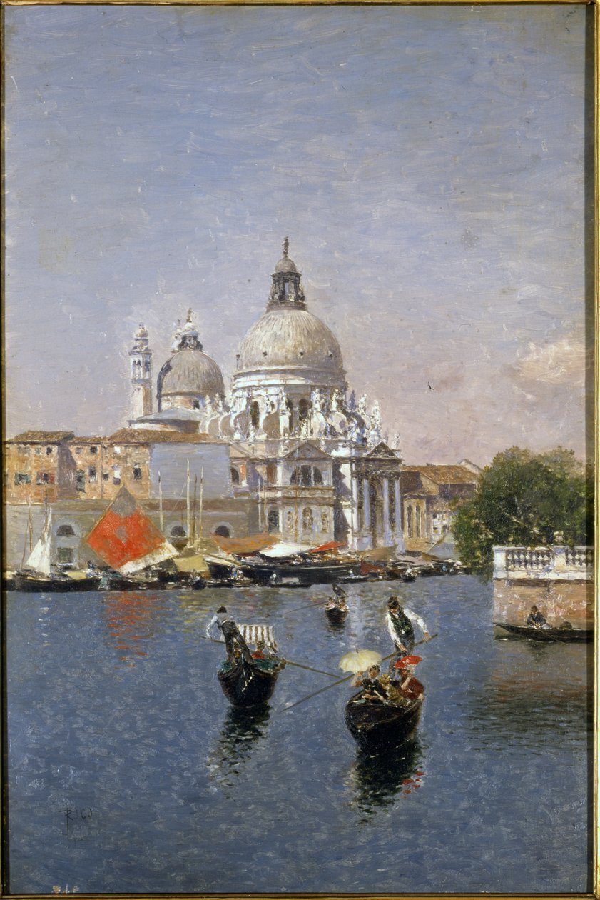 Santa Maria della Salute, Veneza de Martín Rico y Ortega
