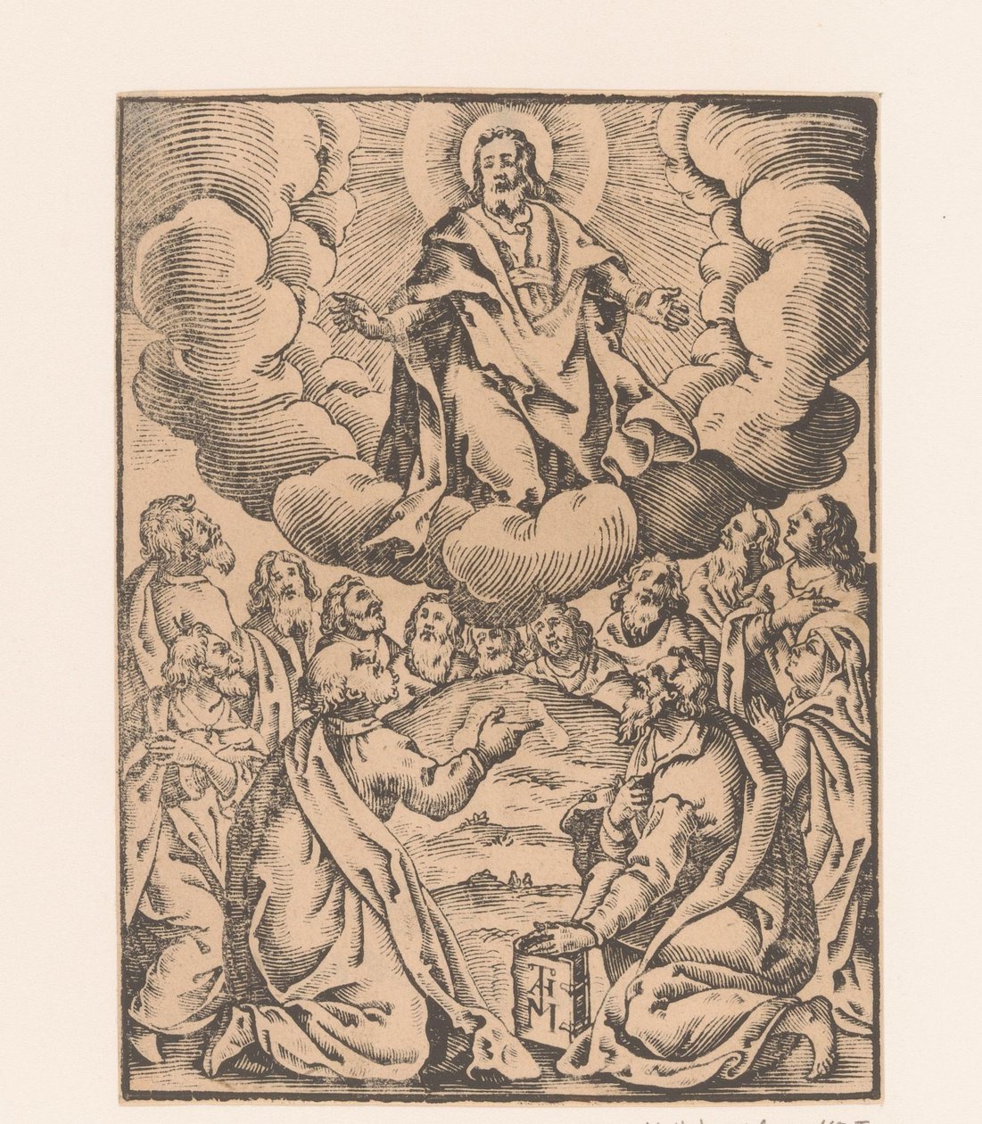 Ascensão
Vida de Cristo, Evangelistas e Santos (título da série) de Marx Anton Hannas