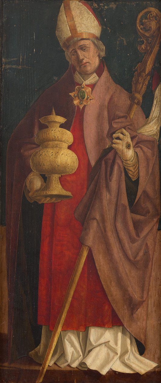 Santo Erasmo (bl. Thiemo ) (interior)
São Bispo (São Martinho ) (exterior) de Marx Reichlich