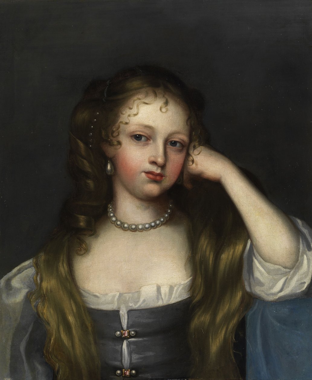 Retrato da amante real Nell Gwyn de Mary Beale