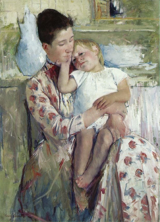 Mãe e criança de Mary Cassatt