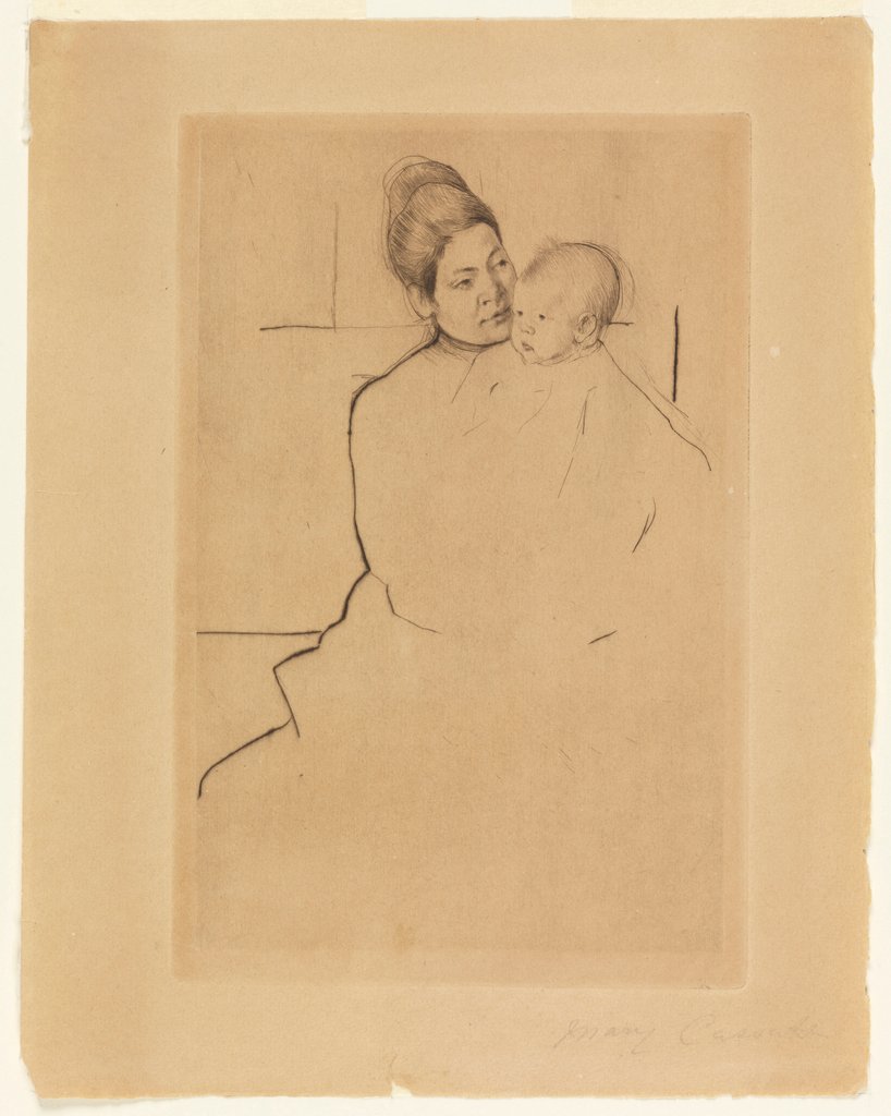 Gardner Cassatt realizado por sua mãe de Mary Cassatt